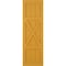 Ekena Millwork True Fit PVC Center X-Board Farmhouse Fixed Mount Shutters, Turmeric , 12"W x 62"H TFP107FH12X062TU - alternate 10